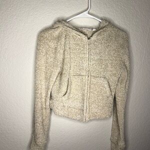 Cozy Cream Hooded Jacket